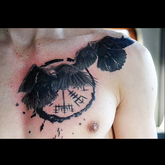 Tattoo-Stil Blackwork