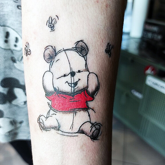 Tattoo-Stil Sketching