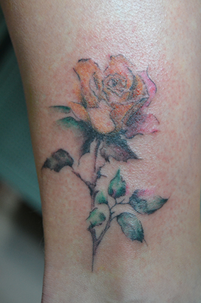 Blume Aquarell